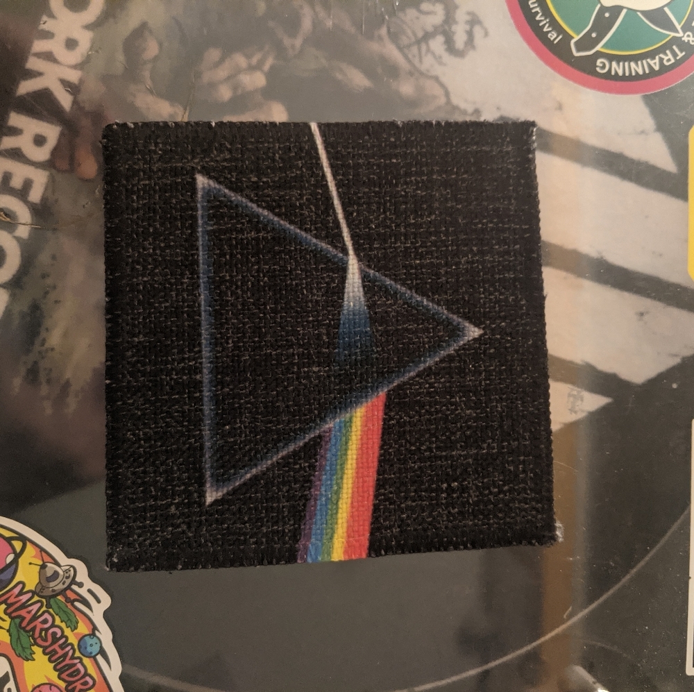 Pink Floyd stitch-on patch!